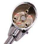 베이스 드럼 스퍼스베이스 피트 액세서리 실버 색상 22.5 Cm 길이 30mm 홀 투 거리 와셔 1 쌍 : 글로벌마켓202