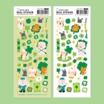 [람찌네소품샵]행운의클로버 스티커 다꾸스티커 : 일리상점