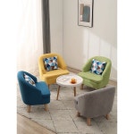 라운지체어 노르딕 라운지 원목 암체어 거실 모던 : 씨엘21