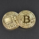 장식품 동전수집 기념주화 동전 모형 비트코인 골드 : 라인Market