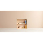 어린이집 아이방 2단 원목 교구장 도서 책장 수납장 선반 유아수납장 : 홈앤퍼니