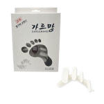 가르망 무지외반증 티눈 오다리 발가락 교정기 실버 단품 : 메디트리