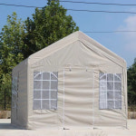 픽스 고정용 천막 2X2 야외 마당 옥상 장박 캠핑 바베큐 프리마켓 : 헤니스