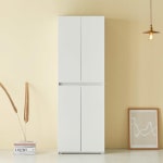 핸드리스도어 화이트 오크 600 선반장 옷장 의류 수납장 홈꾸미기 집꾸미기 : 홈앤퍼니