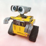 단일재고 씽크웨이토이즈 디즈니 픽사 WALL-E 인터액션 월E 말하는 액션 피규어 : 올드아이