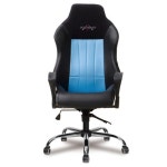 편안한 쿠션 등받이 스틸다리 회전형 게이밍 오토백 사무의자 공부의자 : 홈앤퍼니