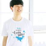 2024교회단체티셔츠 Living Hope (고래)(50장 이상) : 길북닷컴