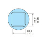 엑소 A1129 ( QFP 28 X 28) EX-930 노즐 : 솔트로닉