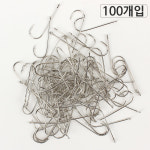 스트레이트 훅 광어 다운샷 낚시바늘 A-7106-T : 더온커머스