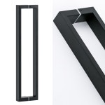 도무스 강화도어손잡이G214 BK 40x센터600mm : 철물가이드