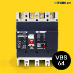 비츠로이엠 배선용차단기 표준형 VBS64 산업용 4극 60A : 정현전기물류