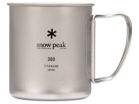 스노우피크 티탄 싱글 머그 300 캠핑 티타늄 컵 MG-142 : 플롬아웃도어 울산점