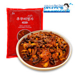 양념주꾸미 명가주꾸미 쭈꾸미 밀키트 500g 팩 2인분 : 바다처럼