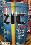 ZIC X5000 15W40 지크 디젤 합성엔진오일 15W40 건설중장비 20L : 다온윤활유