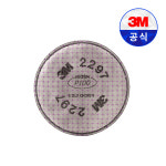 3M 방진필터 2297 바이러스 미세먼지차단 활성탄 분진필터 : Green Care