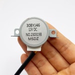 DC 12V 마이크로 30BYJ46 스테핑 스테퍼 저소음 모터 2 상/4 상 100ohm/ 130ohm/ 200ohm 지능형/에어컨/팬 : 쇼팡왕스토어
