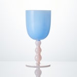 [모던하우스] 봉봉 투톤 위글 유리 고블렛(milky blue)_270ml  / GA0123024 : 2001 중계점 모던하우스