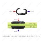 선정리클립 자전거 변속선 브레이크 케이블 기어 브롬톤 하우징 라인 정리 홀더 : 레저파트너