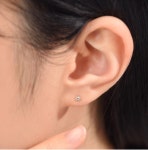 [오늘출발] 미니골드 김천점 14K 달리아 심플 오팔 화이트 오로라 라운드 오닉스 피어싱 ENOM4109 ENOM4105 ENOM4107 ENOM4123... 