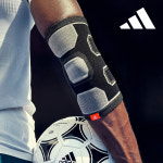 1+1 아디다스 에센셜 팔꿈치보호대 엘보 팔뚝 농구 테니스 아대 골프 헬스 운동 엘보우 : 아디다스피트니스