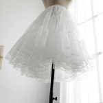 패티코트 코스튬 드레스 치마볼륨 공연 캉캉속치마 패치 : 오렌지 클라우드