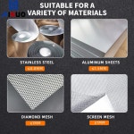 에어 가위 원예 철판 만능  철 구리 절단용 공압 금속 절단 도구 스트레이트 주석 스닙 2500rpm : 포온지마켓