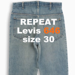 리바이스 646 오렌지탭 중청 70s USA(30 사이즈) 벨보텀 청바지 : REPEAT LAB