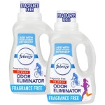 Febreze 페브리즈 세탁 첨가제 인워시 부스터 세제 섬유 의류 악취 제거제 무향 1.47L 2팩 : 노벰브레