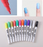 네일색연필 12색 세트 오래가는 집에서 셀프 네일 아트 하는법 취미 드로잉펜 : 잡다친구