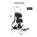 산악 지게 프레임 약수 야외 백팩 등짐 다용도 벽돌 소형(접이식) : 킴쓰잡화점