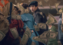 맨 오브 액션 영화 포스터 3종 인테리어 소품 스티커 액자 빈티지 브로마이드 : 포토판다