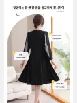 더 좋은 스타일 여성 원피스 여자친구룩 여친룩 출근룩 오피스룩 오늘의 옷 ootd 엄마 스프링 서부 서부 서부 슬리브 드레스 2023 새로운 중간... 