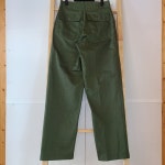 [중고] 카키 스트레이트 핏 밀리터리 바지  A-B0031 : Whynot Vintage
