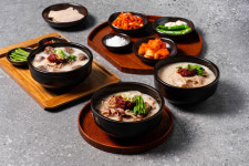 조선 돼지국밥 3팩 고기만 110g 국내산 밀키트 부산 얼큰 순댓국 해장국 순대국 캠핑 : 원푸드마켓스토어