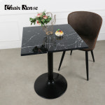 체어센스 마블PC상판 티테이블 원형다리 업소용 식당 카페 식탁 테이블 : 체어센스