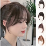 앞머리연장 여우가발 붙임머리 앞머리 부분가발 : 거문고