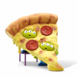 Pixar Aliens Pizza Day Figure : 킨키로봇