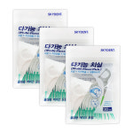스카이덴트 다기능 치실 30개입 3개/y형치실 치간칫솔겸용 : 오마이팜