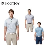 풋조이 골프 팜 프린트 반팔 티셔츠 : 그린피크