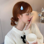 (5+1)이모지 머리핀 장하오 이모티콘 아이폰 미니 작은 집게핀 헤어핀 관종템 : 일비샵