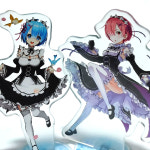 리 제로부터 시작하는 이세계 생활 - 3D 아크릴 스탠드 피규어(4종) Re제로 넨도 : 인투더코스