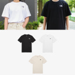 노스페이스 반팔 반팔티 루즈핏 코튼 베이직 반팔 오버핏 : 엘비멀티샵