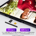 PRITOM 프리톰 10인치 태블릿 PC SIM 슬롯 안드로이드 10 32GB 쿼드 코어 터치 스크린 WiFi GPS 지원 3G 통화 : GrowAndChic
