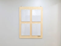 유치원 어린이집게시판 자작나무 학급환경판 알림판 4칸원목게시판 꾸미기 : 신씨네나무이야기