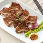만나프라임 지방완벽제거 생 LA갈비 1kg 블랙앵거스 미국산 꽃갈비 구이 라갈비 냉동 : 만나프라임