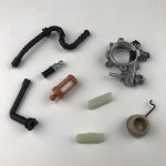 전기체인톱 오일 펌프 웜기어 연료 필터 라인 키트 Stihl 036 MS360 Pro 034 AV MS340 전기 톱 부품 1125 640 3201 펌프용 : 다판다Mall