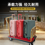 호텔 리조트 수화물 웨건 트롤리 운반 카트 캐리어 짐 6인치 블랙 트롤리 : 청나프린센스