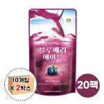 코스트코 편의점 에이드 블루베리에이드 주스 음료 팩 파우치 밸런스그로우 20팩 : 웰니스모먼트