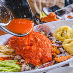 삼삼해물 물회 육수 소스 육회 양념 400g : 해물모아수산