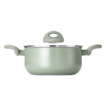 키친플라워 쿠킨 IH인덕션 칼라냄비 양수 20cm (그린) : 남양키친플라워